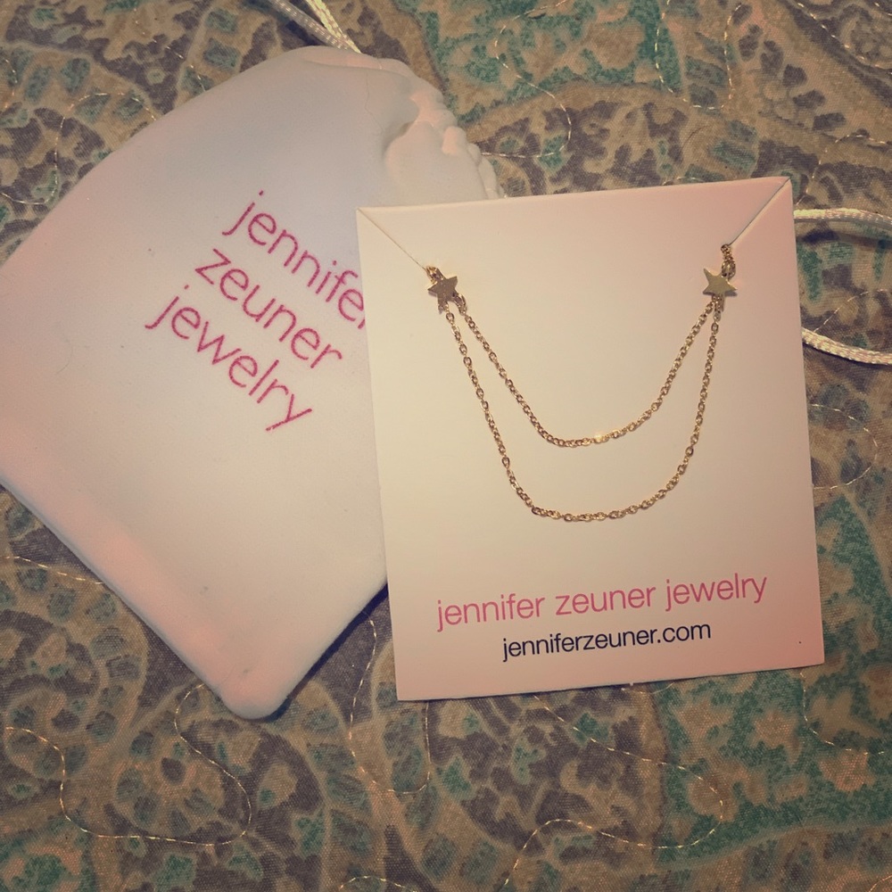 Jennifer Zeuner Star Double Necklace